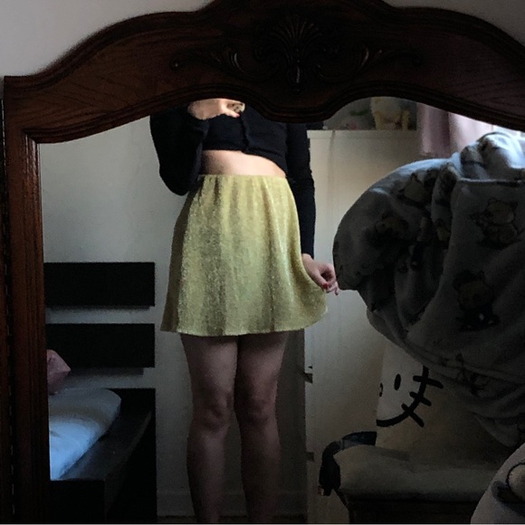 Verge Girl Rising Star Glitter Mini Skirt - Picture 6 of 8